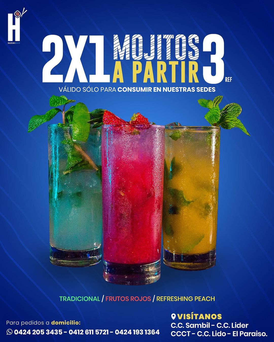 Mojitos 2x1
