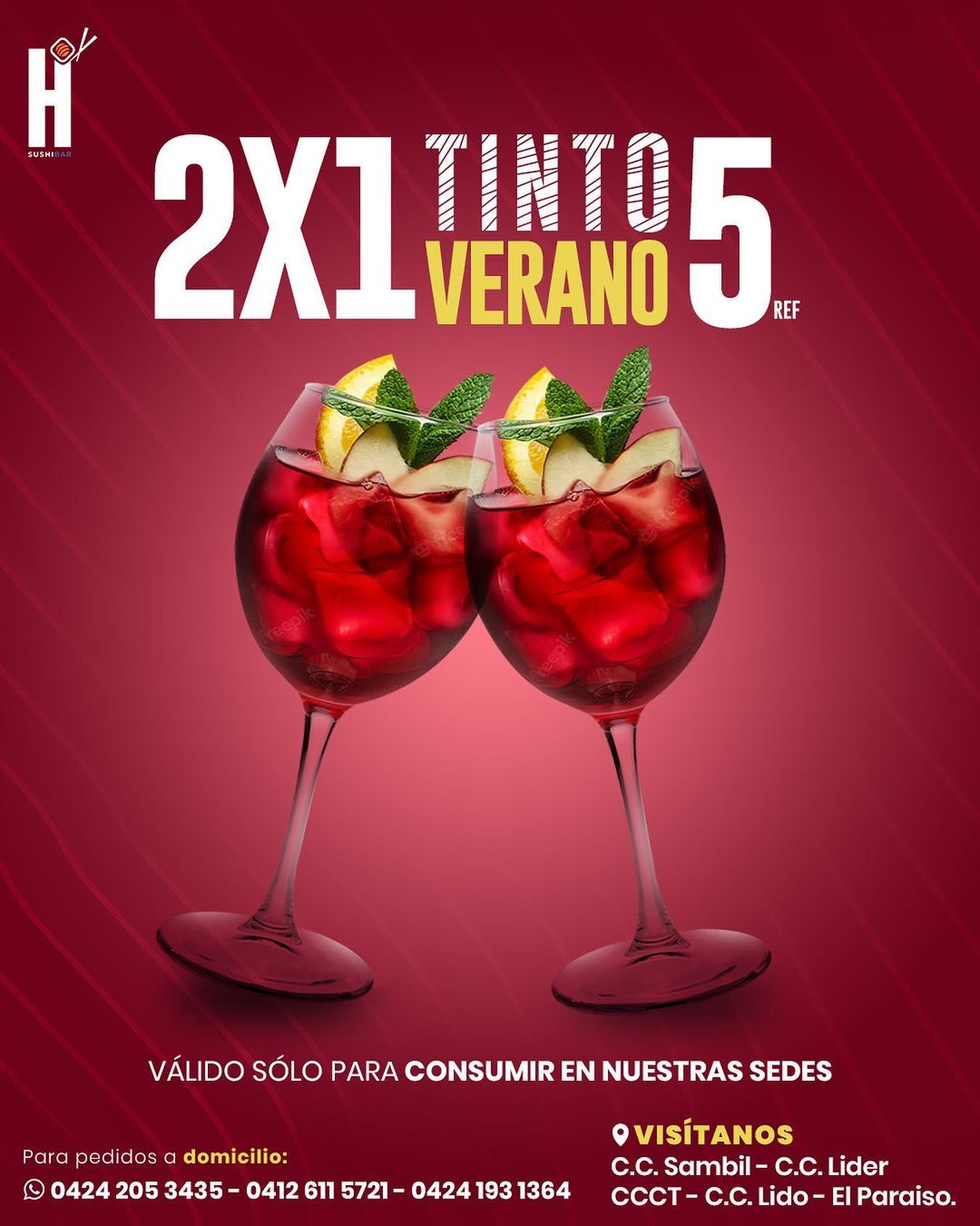 Vinotinto 2x1